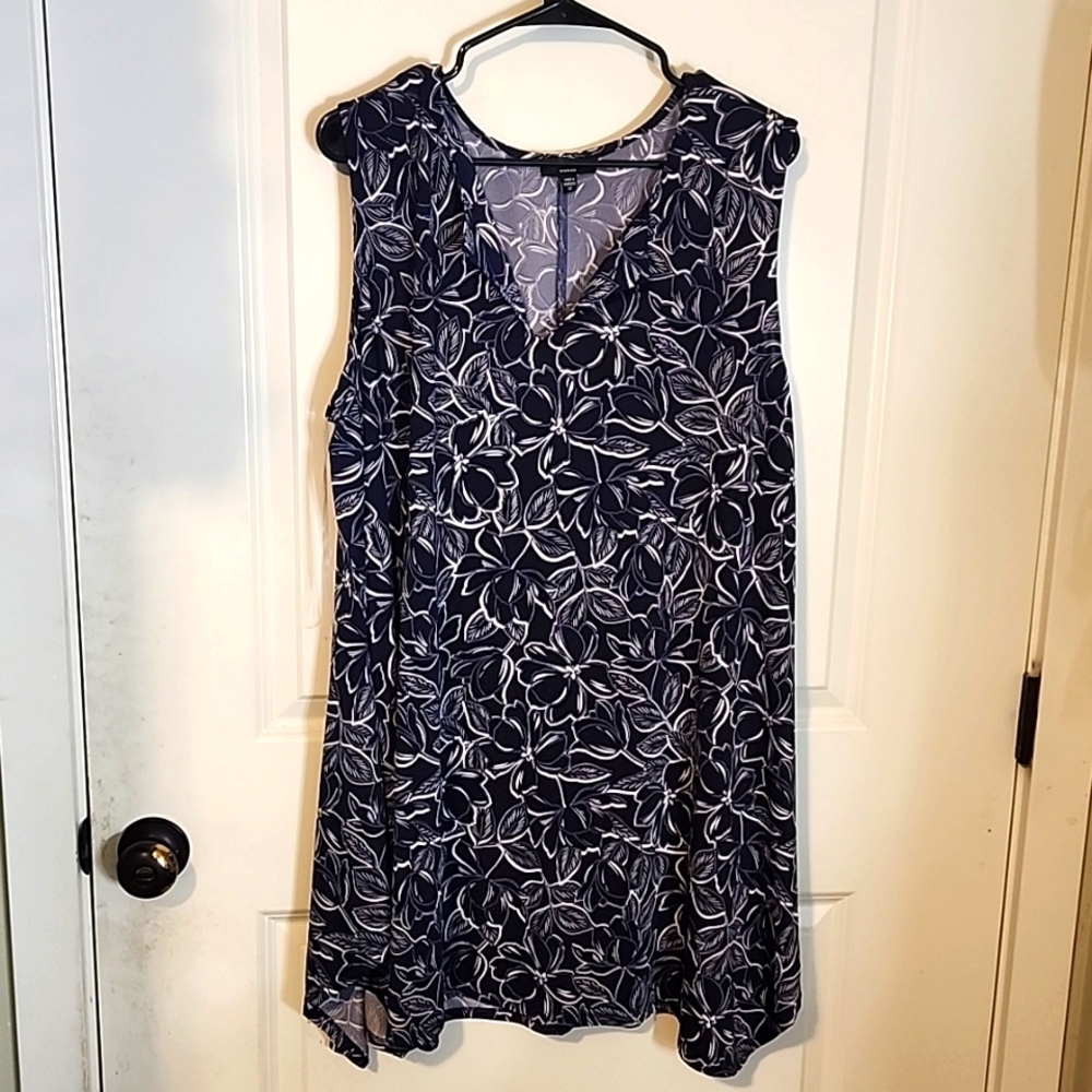Navy Blue Blouse